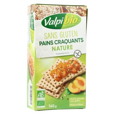 Pain Craquants Nature 160g Bio