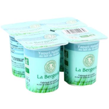 Yaourt Brebis Nature 4x1g Bio Naturalia Fr