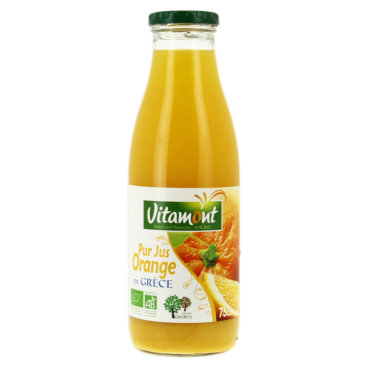 Pur Jus D Orange De Grece 75cl Bio