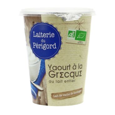 yaourt a la grecque nature 400g bio