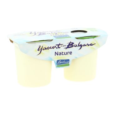 Yaourt Bulgare Nature 2x125g Bio Yaourt Bulgare Nature 2x125g Bio