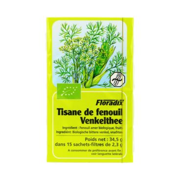 Tisane De Fenouil - 15 Infusions Bio