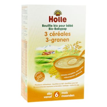 Bouillie 3 Cereales Pour Bebe 250g Bio Bouillie 3 Cereales Pour Bebe 250g Bio