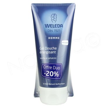 Gel Douche Energisant Au Romarin Pour Homme 2x0ml