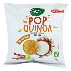 Pop quinoa au paprika 70g Bio