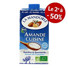 Crème D'amande Pour La Cuisine 25cl Bio