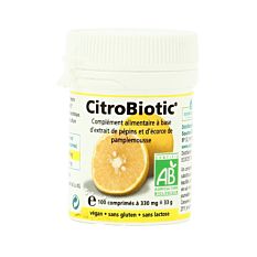 Citrobiotic liquide Pamplemousse Bio - 100 comprimés